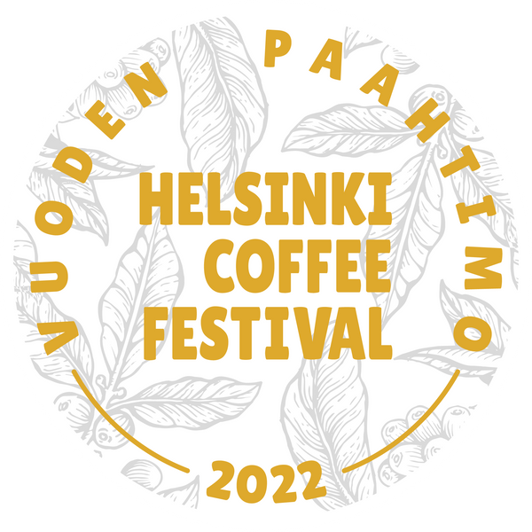 Makea Coffee voitti Helsingin Coffee Festivaalien vuoden 2022 paahtimon tittelin, kuvituskuva.
