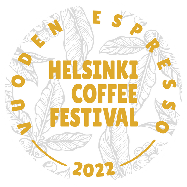 Etiopialainen kahvi Halo Beriti voitti vuoden 2022 espresso-palkinnon Helsinki Coffee Festivaaleilla, kuvituskuva.