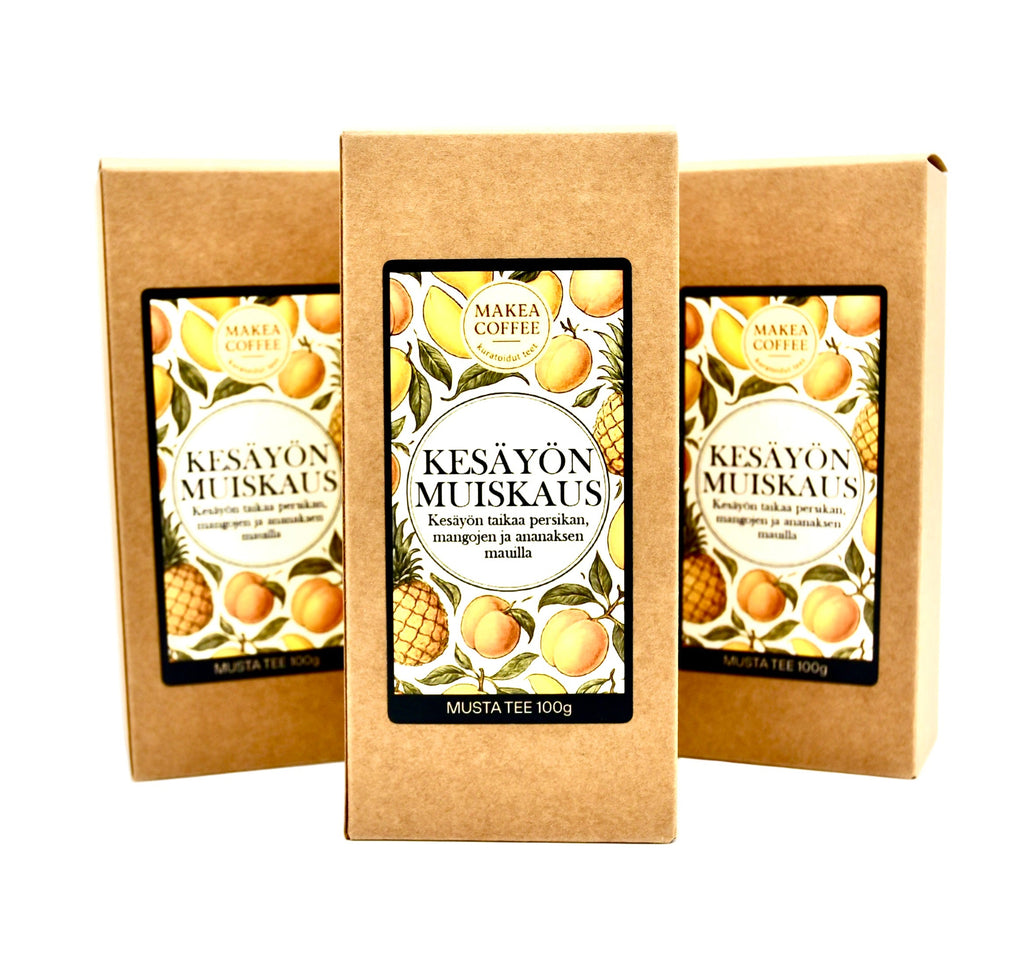 Kesäyön muiskaus, tuotekuva