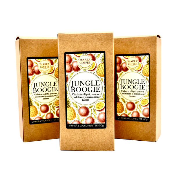 Jungle Boogie, vihreä tee, tuotekuva
