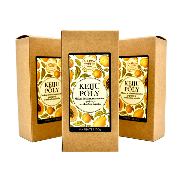 Keijupöly, vihreä tee, tuotekuva